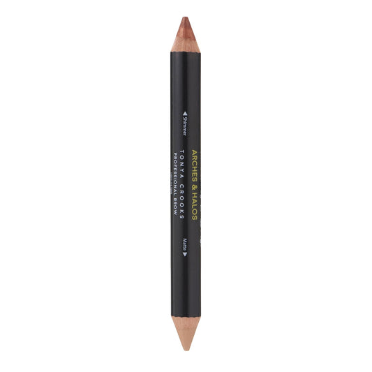 Arches & Halos Brow Highlighting and Concealer Crayon - Tan - Shaping and Shimmer Eyebrow Stick and Highlighter Duo - Soft, Ultra Creamy Formula Beauty & Personal Care Arches & Halos
