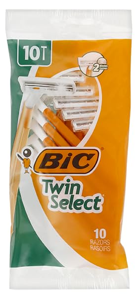 BIC, Shave Twin Blade Select, 10 Count Beauty and Personal Care BIC