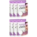 Wonder Cloth (Pack of 6) - All Natural Make-Up Remover Cloth, Removes Makeup Instantly with Just Water, Cleanses and Exfoliates, Machine Washable Beauty & Personal Care WONDER CLOTH