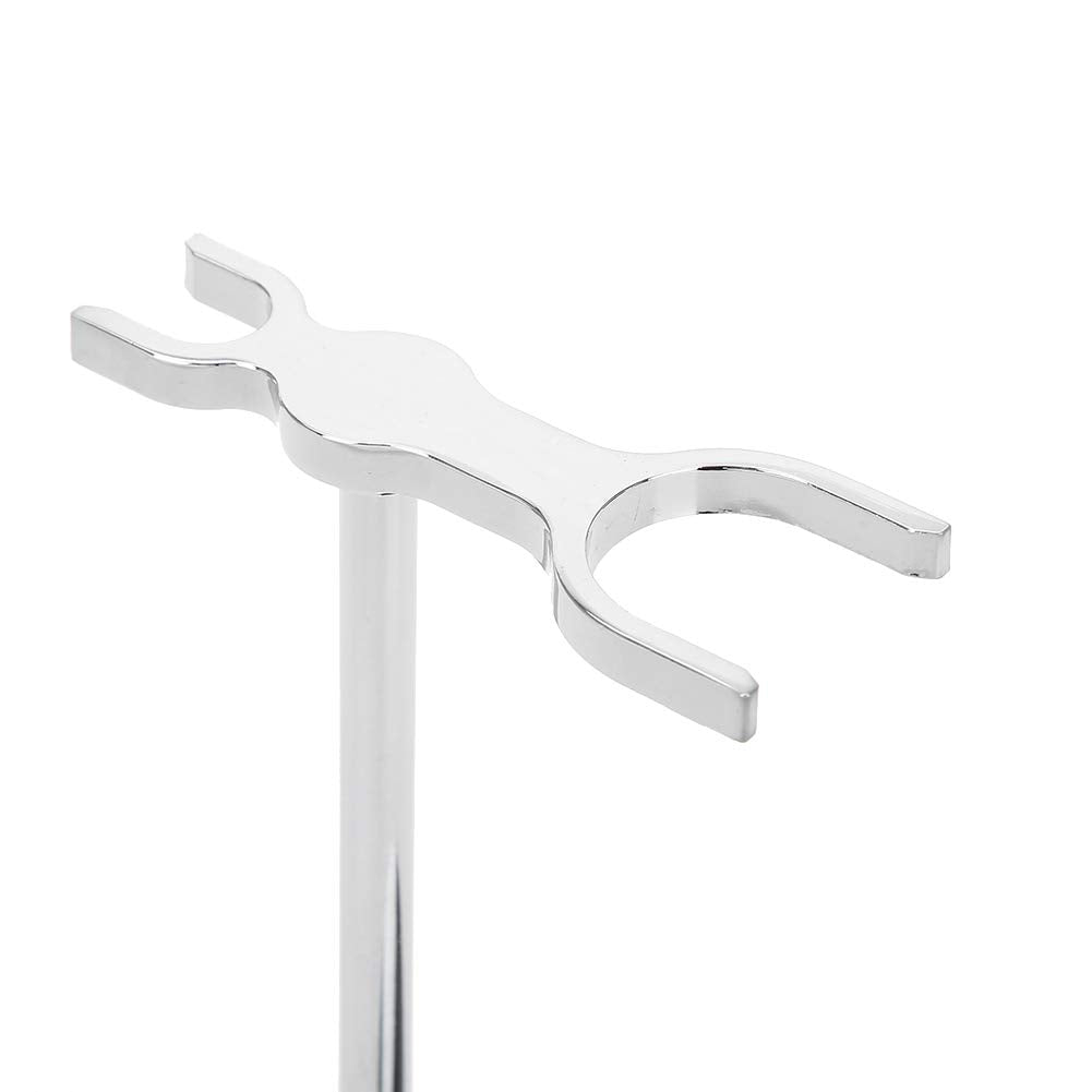 Shaving Brush Holder Zinc Alloy Durable Stand for Razors & Brushes Portable Design for Home Salon Travel Use Long-Lasting Quality Adaptable Size Beauty and Personal Care Haofy