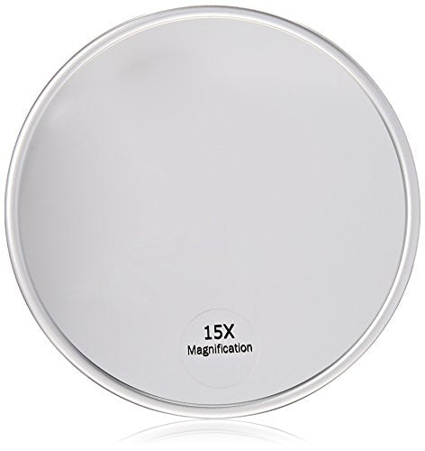 Harry D Koenig & Co 15x Magnification Mirror with Suction Cup, Round, 5 Inch Beauty & Personal Care Harry D Koenig & Co
