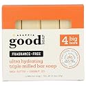 Alaffia, Good Soap Unscented Shea Value Pack 4 Count, 5 Ounce Beauty & Personal Care Alaffia