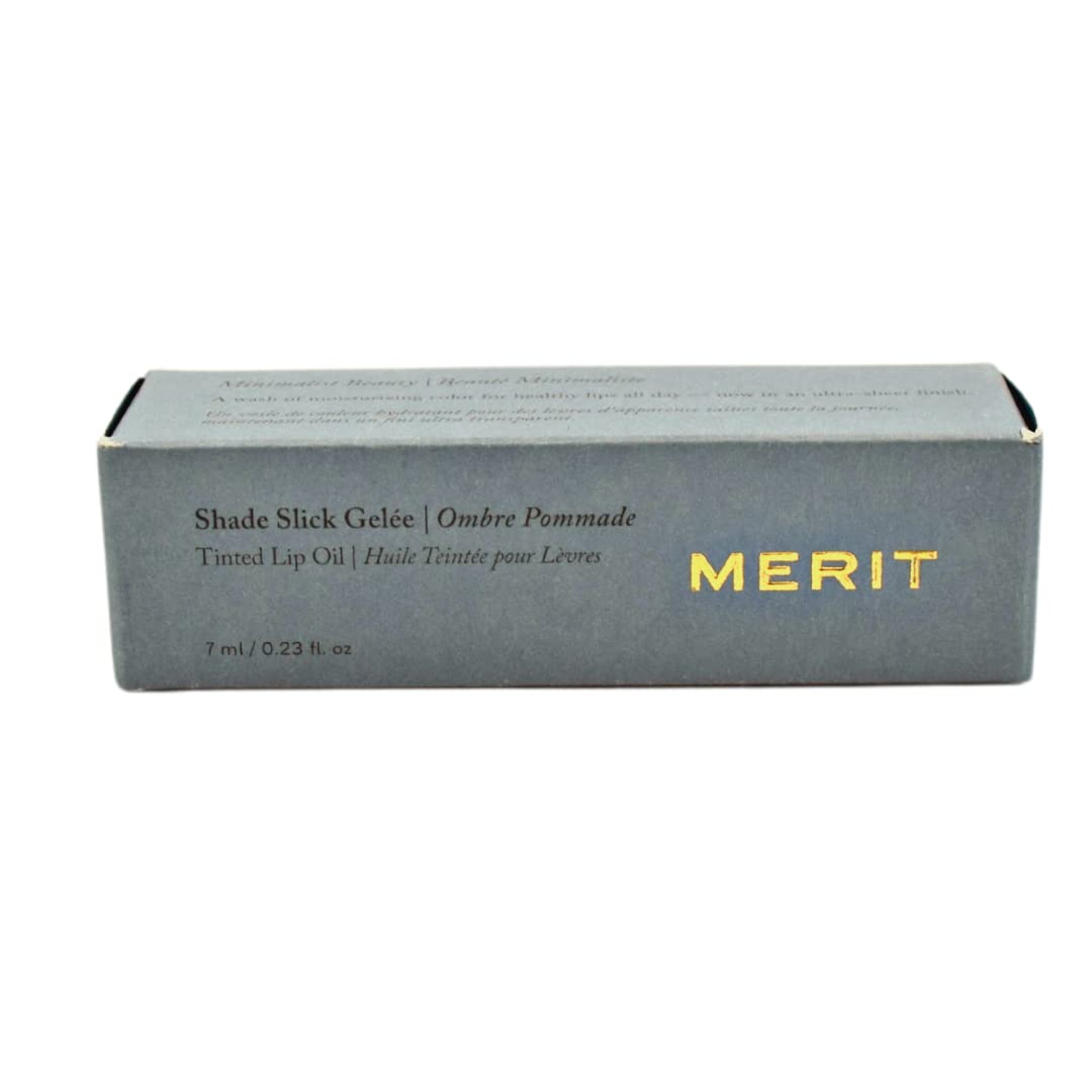 MERIT Shade Slick Gelée Sheer Tinted Lip Oil Les Deux Beauty & Personal Care Merit