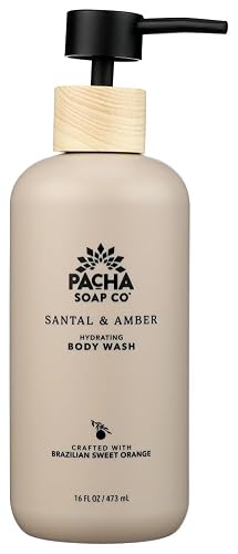 Pacha Soap Santal & Amber Body Wash, 16 FZ Beauty & Personal Care Pacha Soap Co