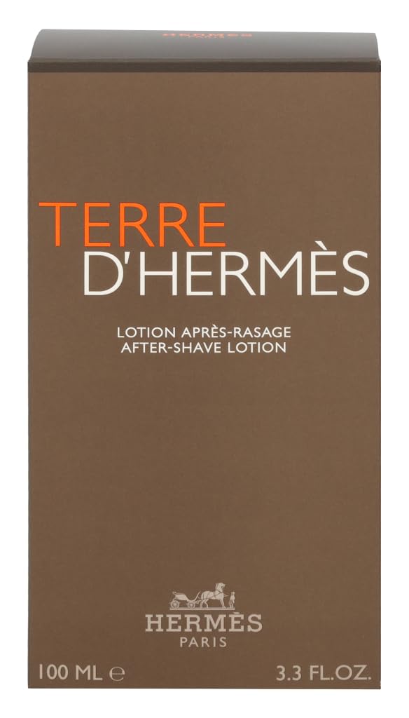 Terre D'Hermes by Hermes for Men 3.3 oz After Shave Pour Beauty & Personal Care Hermès