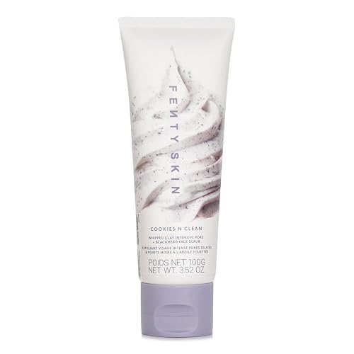 Fenty Skin Cookies N Clean Whipped Clay Intensive Pore + Blackhead Face Scrub Beauty & Personal Care Fenty Skin
