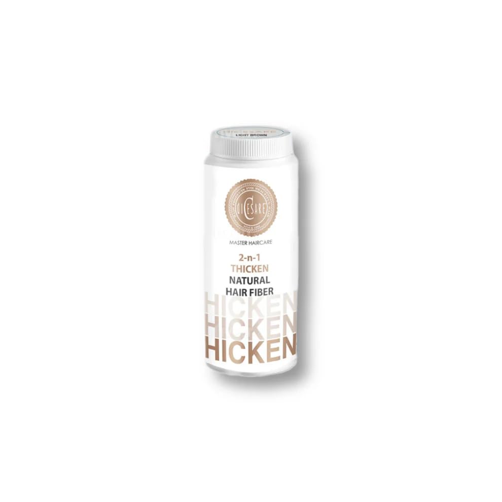 diCesare NEW! 2-n-1 Thicken Natural Hair Builder Dark Brown Custom Formulation Covers Thinning Areas and Attaches to Existing Hair Appearing Thicker Beauty & Personal Care DICESARE