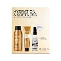 Redken All Soft Mini Kit - Moisturizing Shampoo, Conditioner & Leave In Treatment with Argan Oil for Soft, Hydrated Hair, Travel Size Beauty & Personal Care Redken