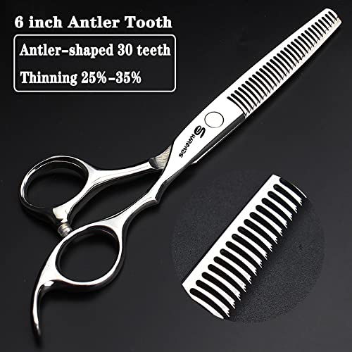 6Inch Super Thin Hair Effilizer Personality Design Aesthetic Hair Studio Professional Hairdresser Dedicated Effilizer Scissors