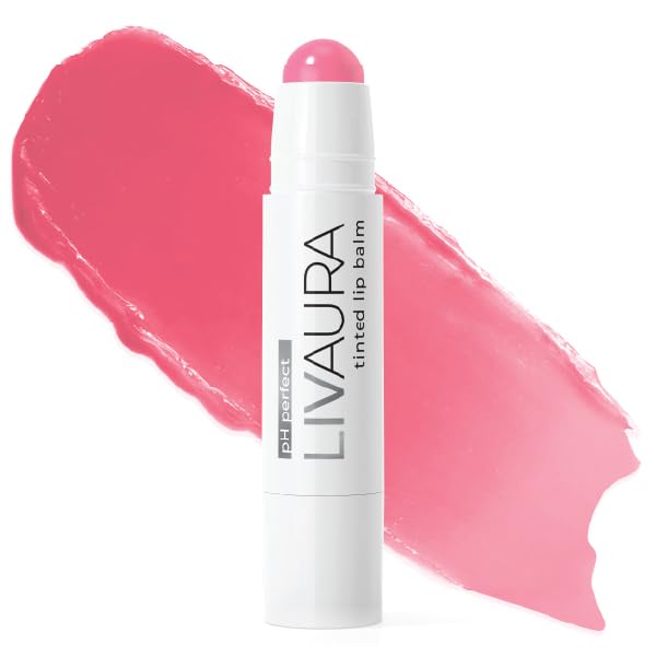 LIVAURA Tinted Lip Balm pH Activated Colored LipBalm, Hydrate, Glossy, Lightweight, Moisturize & Tint with Shea Butter, tinted lip balm for women Beauty and Personal Care LIVAURA