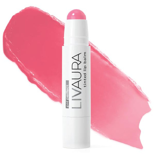 LIVAURA Tinted Lip Balm pH Activated Colored LipBalm, Hydrate, Glossy, Lightweight, Moisturize & Tint with Shea Butter, tinted lip balm for women Beauty and Personal Care LIVAURA