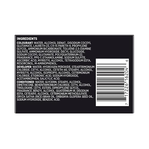 John Frieda Precision Foam Colour 4N Dark Natural Brown – Full-Coverage Hair Dye Kit with Anti-Fade Formula & Gray Coverage, 1 Application Beauty & Personal Care John Frieda
