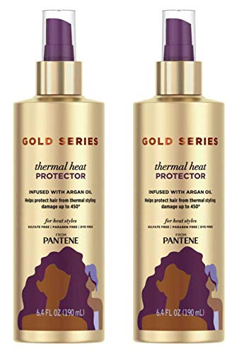 Pantene Gold Series Thermal Heat Protector 6.4 Ounce Pump (Pack of 2) Beauty & Personal Care Pantene