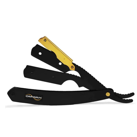 OMWAH - Professional Barber Straight Edge Razor (Swing Lock) Beauty and Personal Care OMWAH