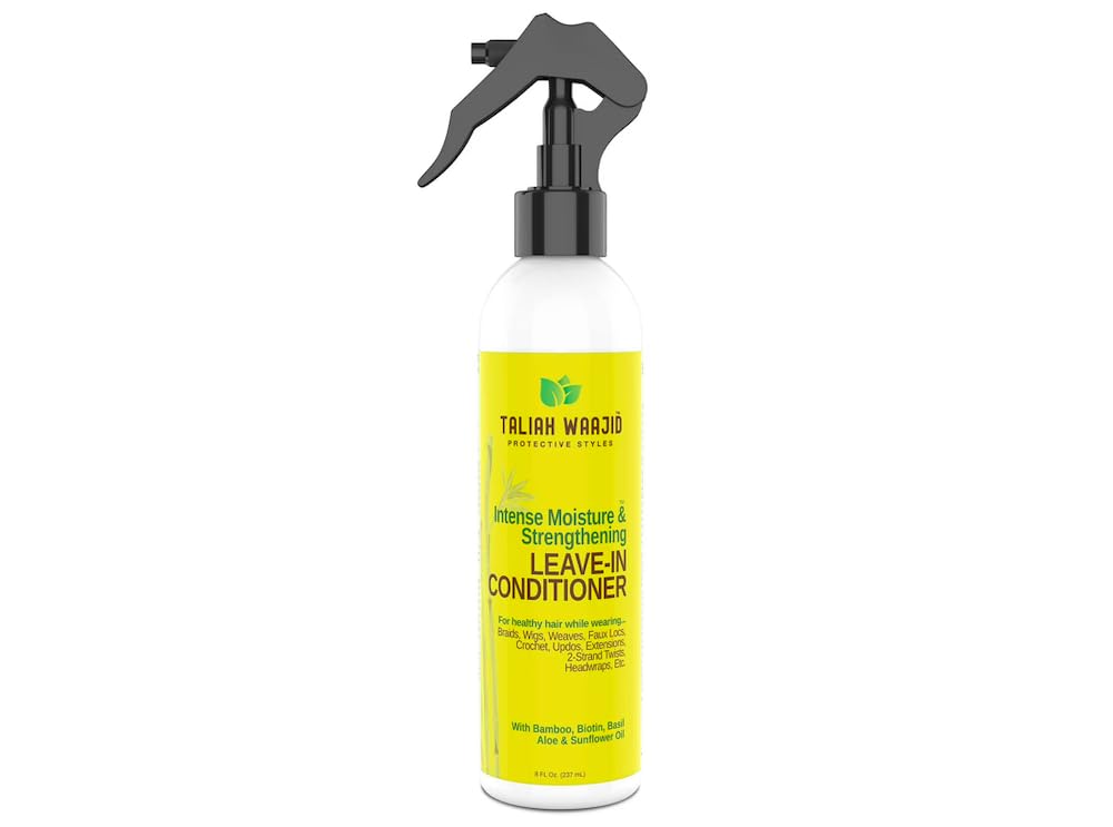 TTaliah Waajid Bamboo and Coconut Milk Strengthening Leave - In Conditioner - Protective Styles Strengthens Conditions Repairs - 8 oz Beauty & Personal Care Taliah Waajid black earth products