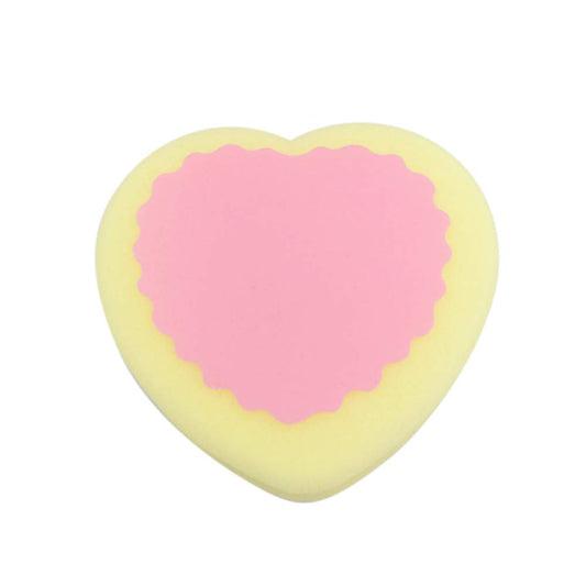 Tomvorks Painless Hair Removal Effective Remove Tool for Smooth Skin Pink Green Sponge for Face Hair Remover (heart) Beauty and Personal Care tomvorks