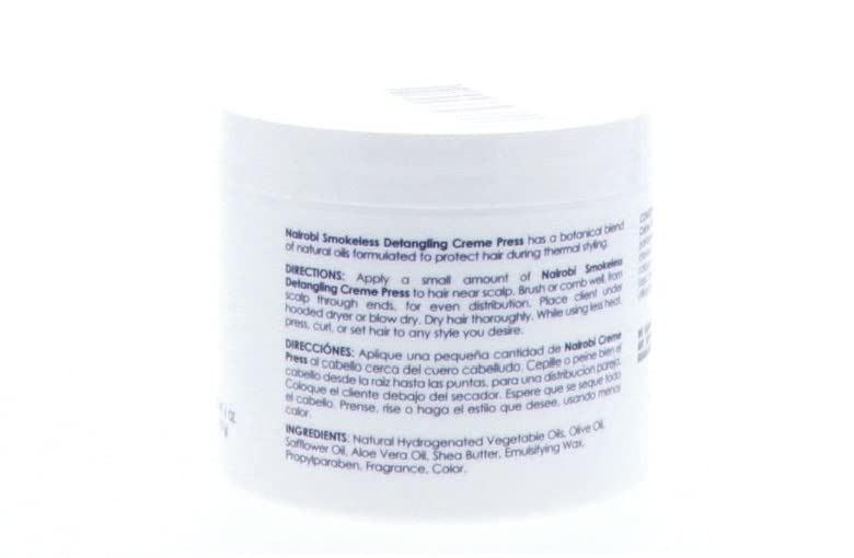 Nairobi Smokeless Detangling Creme Press 4oz Beauty & Personal Care Nairobi