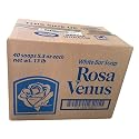 Jabon Rosa Venus Blanco Clasico 150 g / 5.29 oz Pack of 12, 20 or 40 Pack, Bar (40) Beauty & Personal Care La corona