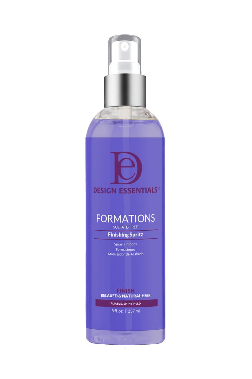 Design Essentials Formations Finishing Spritz Hypo-Allergenic Fragrance For Relaxed & Natural Hair - 8 Oz Beauty & Personal Care Design Essentials