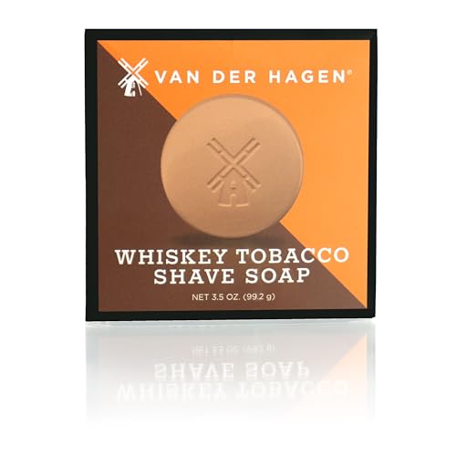 Whiskey Tobacco Shave Soap Beauty and Personal Care Van Der Hagen