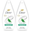 Dove Body Wash Fresh Care 2-Pack - Revitalizing & Moisturizing Cleanser for Smooth, Soft Skin, 15.2 Oz Ea Beauty & Personal Care Dove