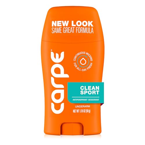 Carpe Underarm Deodorant Antiperspirant - Extra Strength Men's Antiperspirant with 100 Hour Sweat Control - Deodorant for Men - Helps Eliminate Odor Beauty and Personal Care Carpe
