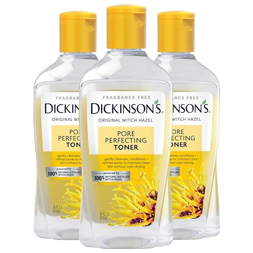 Dickinson's Original Witch Hazel Pore Perfecting Toner, 100% Natural, 3 count Beauty & Personal Care Dickinson's