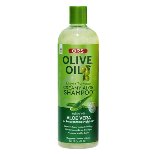 ORS Olive Oil Moisture Restore Creamy Aloe Shampoo Infused with Aleo Vera 12.5 Ounce Beauty & Personal Care ORS