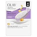 Olay Beauty Bar, Age Defying, 10x More Moisturizers, Smooth & Gentle on Skin, Vitamin E & Vitamin B3 Complex, For All Skin Types, Shea Butter Scent Beauty & Personal Care Olay