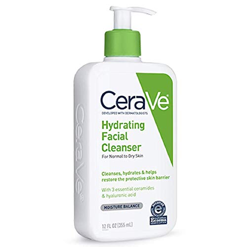 CeraVe Hydrating Facial Cleanser, 12 Ounces Each (1 Pack) Beauty & Personal Care CeraVe
