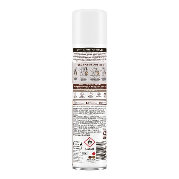 Batiste Dry Shampoo, Brunette, 4.2 Fl Oz (Pack of 2)