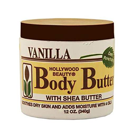 Hollywood Beauty Body Butter with Shea Butter and Vitamin E, 12 Ounce Beauty & Personal Care Hollywood Beauty