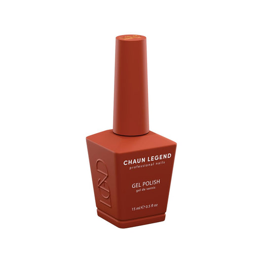 Chaun Legend Gel Nail Polish | Caramel Drizzle LG5199 (rusty brown) | Soak Off UV LED Cure Gel Polish High Gloss 15ml