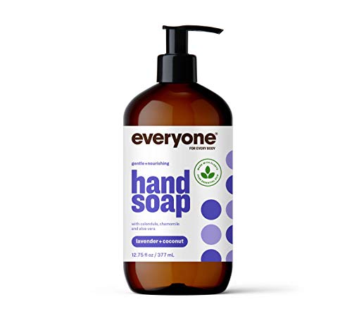 Everyone Liquid Hand Soap, 12.75 Ounce (Pack of 1), Lavender and Coconut, made with Essential Oils for kitchen and bathroom Beauty & Personal Care everyone for every body