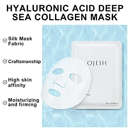 Ojesh Premium Lifting Mask - Face Masks Skincare?Hydrating Masks?Moisturizing?Brightening and Soothing?Anti-aging?Collagen Essential Lifting & Firming Beauty & Personal Care Ojesh