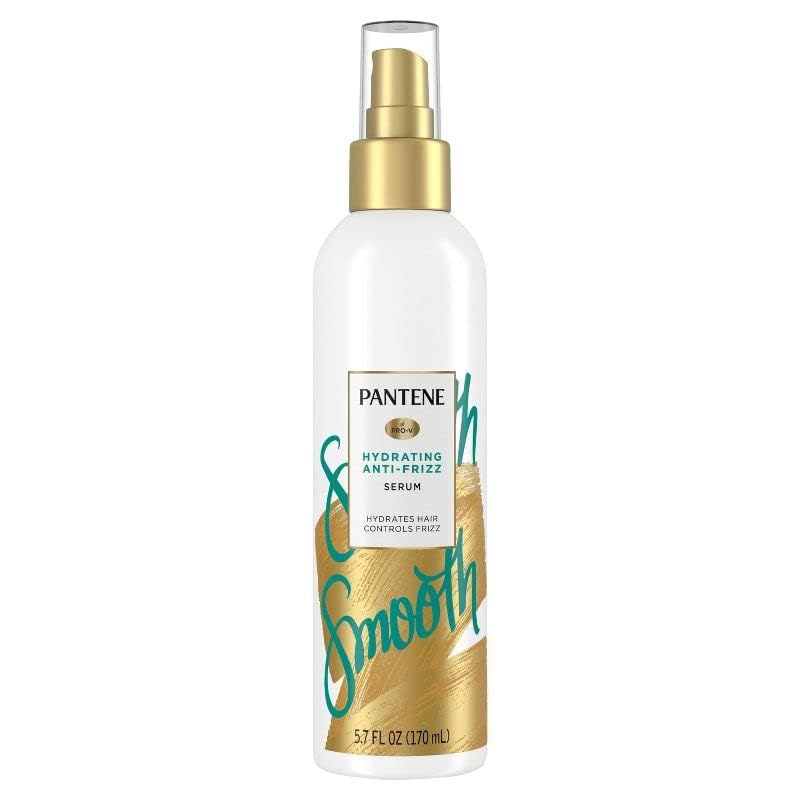 Pantene Pro-V Smooth Hair Hydrating Anti-Frizz Serum, 5.7 fl oz (Pack of 3) Beauty & Personal Care Pantene