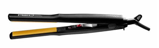 Kiss Red Flat Iron 0.5 Inch Ceramic Tourmaline