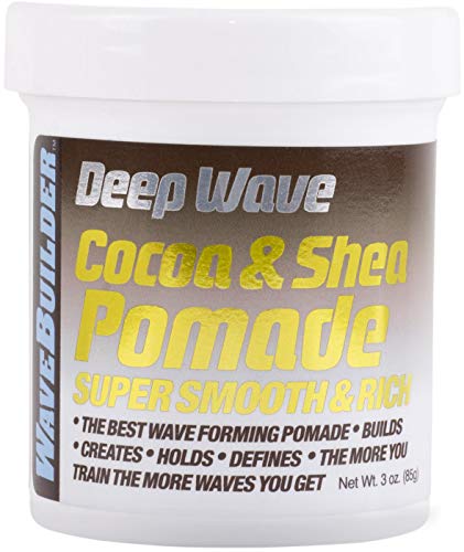 WAVEBUILDER Cocoa & Shea Pomade 3 OZ Beauty & Personal Care WAVEBUILDER
