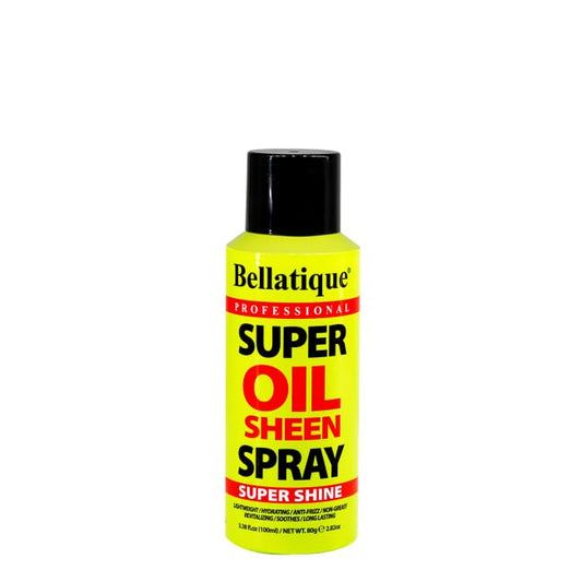 BELLATIQUE Super Oil Sheen Spray - Super Shine. Lightweight, Hydrating, Anti-Frizz, Non-Greasy, Revitalizing, Soothes, Long Lasting, Deep Beauty & Personal Care BELLATIQUE