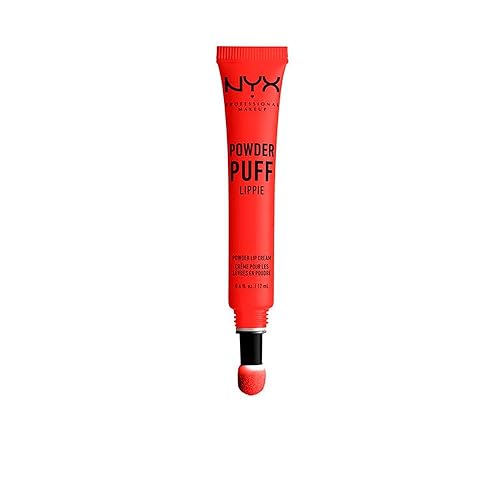 NYX PROFESSIONAL MAKEUP Powder Puff Lippie Lip Cream, Liquid Lipstick - Crushing Hard (Orange) Beauty & Personal Care NYX PROFESSIONAL MAKEUP