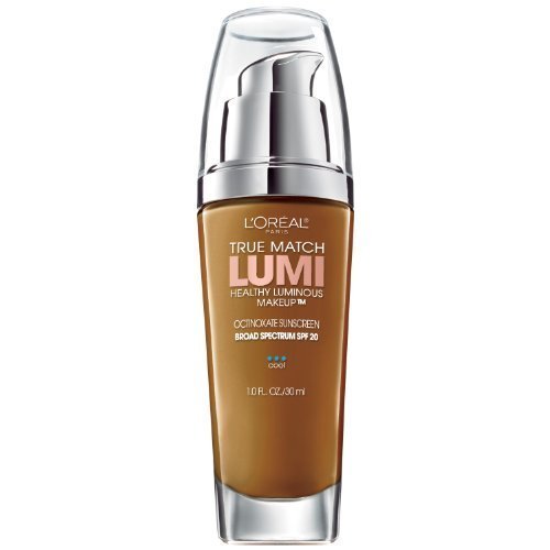 L’Oreal ParisTrue Match Lumi Healthy Luminous Makeup, Nut Brown/Cocoa [C7-8], 1 oz
