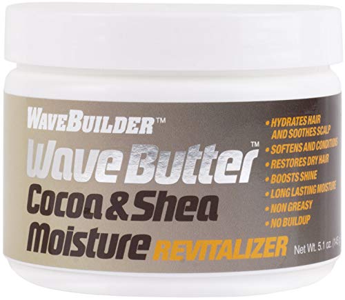 WAVEBUILDER Cocoa & Shea Wave Butter Moisture Revitalizer Beauty & Personal Care WAVEBUILDER