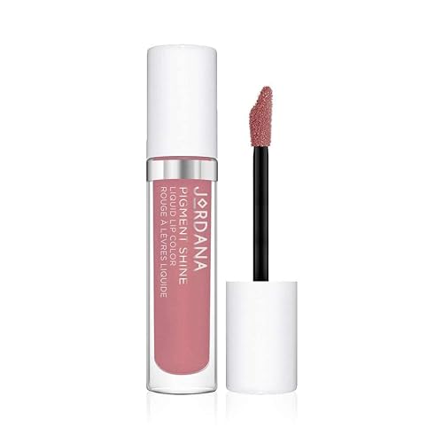 JORDANA pigment shine liquid lip color - 02 AT FIRST BLUSH Beauty & Personal Care Jordana