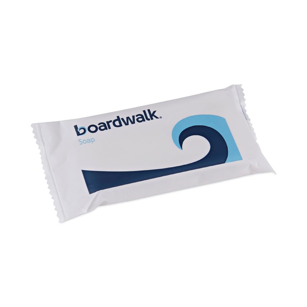 Boardwalk NO3SOAP Face and Body Soap, Paper Wrapped, Floral Fragrance, 3 Soap Bar, 144/carton Beauty & Personal Care Boardwalk