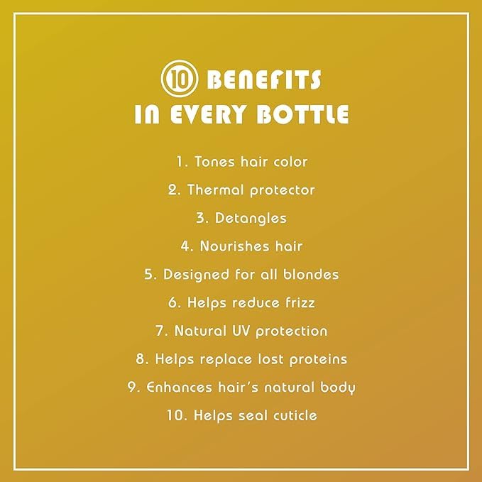 It's A 10 Miracle Leave-In For Blondes 10 Oz Beauty & Personal Care It's a 10 Haircare