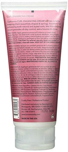 Brocato Curl Karma, Curl Enhancing Cream, 6 Fl Oz | Defining & Moisturizing Crème | Fights Frizz, Adds Bounce & Shape | All Day Control Beauty & Personal Care Brocato