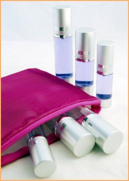 5pc Travel Kit - Compact, Leak Proof, Travel Size, Refillable Airless Bottles for your Portable Skincare Routine (Pink) Beauty & Personal Care BottleWise
