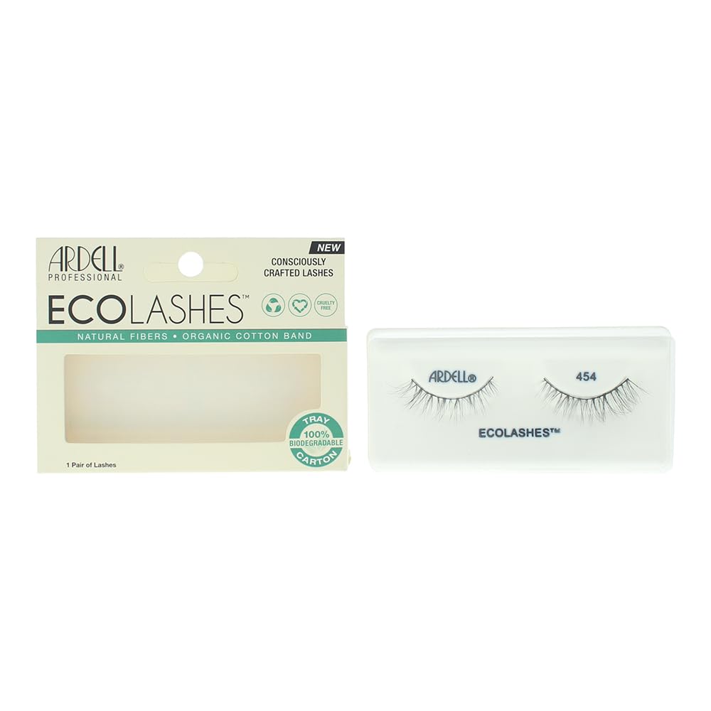Ardell Eco Lashes 454, Light and Organic Cotton Band, Sustainable Fibers, 1-pair Beauty & Personal Care Ardell