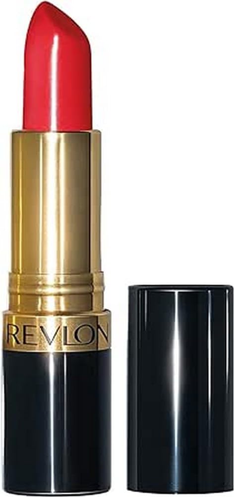 Revlon Super Lustrous Lipstick, with Vitamin E and Avocado Oil, Cream Lipstick, 654 Ravish Me Red, 0.15 oz (Pack of 2) Beauty & Personal Care REVLON