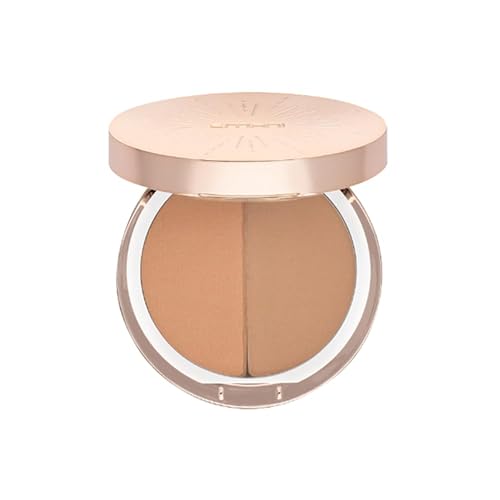 Emani Blush & Bronzer - Natural Mineral Pressed Bronzer for Face - Radiant Skin Blush for Sun Kissed Glow, All Skin Types including Sensitive Skin Beauty & Personal Care Emani